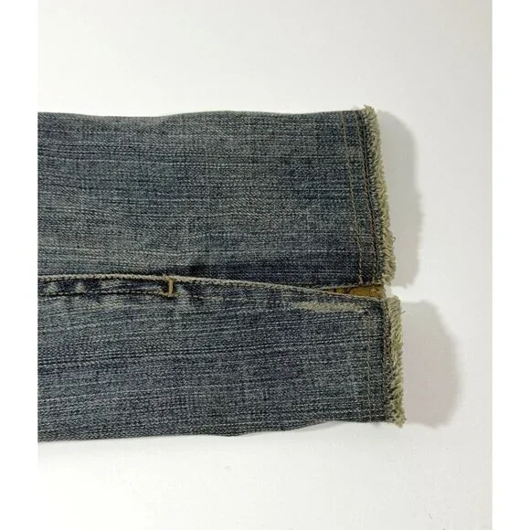 Elie Tahari Womens Beaded Collar Denim Jacket Floral Lining Button Front Size L - Picture 16 of 16